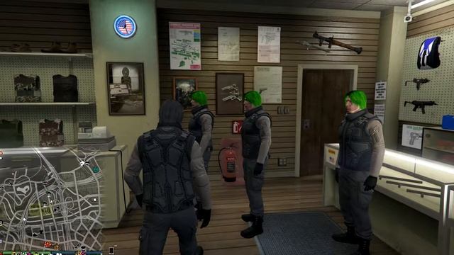 Глюки (глитчи) ГТА Онлайн (GTA Online): двойники персонажа в магазине оружия смотреть онлайн