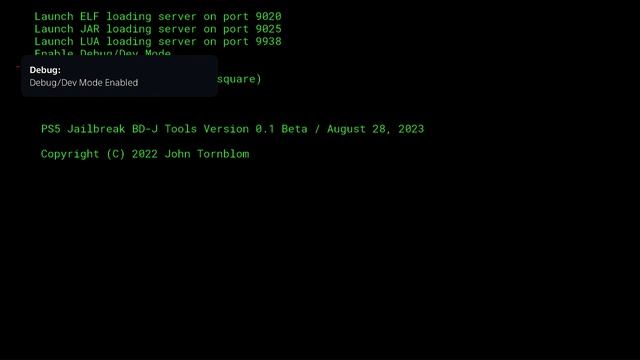 PS5 Jailbreak BD-J Tools Version 0.1 Beta смотреть онлайн