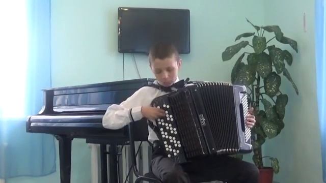 Концертная полька и Вариации.Исполняет Конак Михаил смотреть онлайн