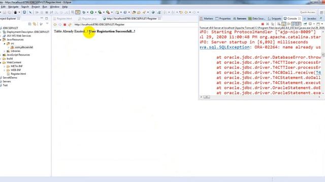 Java Servlet Programming with JDBC Connection Full Video смотреть онлайн