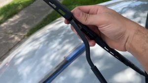 DIY Kia Optima replace windshield wipers