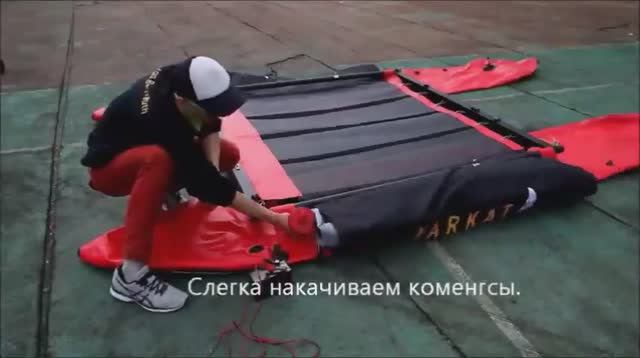 Сборка катамарана Яркат за 30 минут одним человеком. (Ускоренная версия). 2018 смотреть онлайн