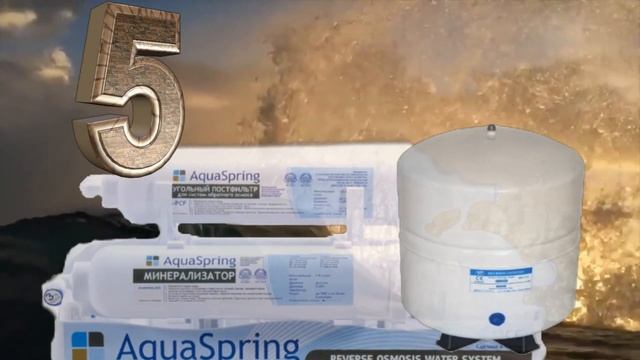 Как получить чистую воду в домашних условиях! Обратный Осмос! AquaSpring! ?? смотреть онлайн