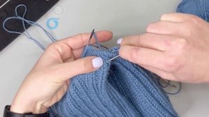 Красивая обработка выреза балаклавы - кеттлёвка с помощью крючка