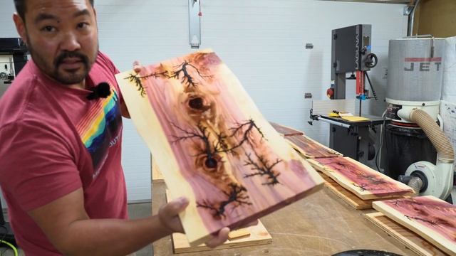 Next Level Wood Burning? - Fractal Burning смотреть онлайн