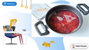 Вишневый мусс с манной крупой. Очень вкусный