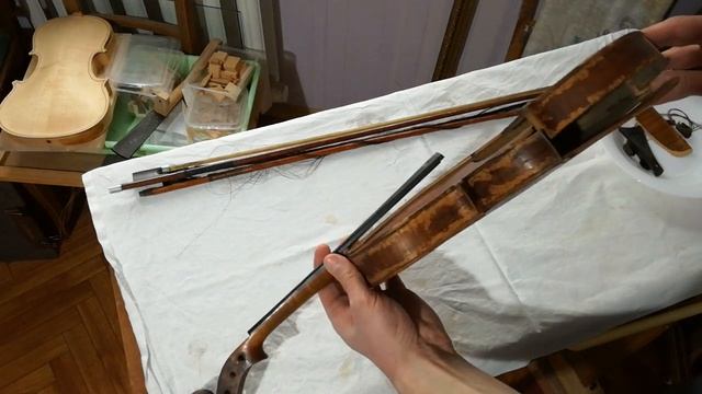 Поврежденная посылка, скрипку размолотили в хлам на почте при пересылке смотреть онлайн