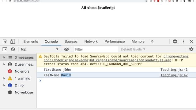 Basics of javascript object 4 prototype, object.create