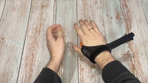 Как правильно надеть темляк для скандинавских палок