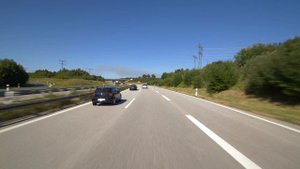 Stäbelow/Kritzmow/Rostock, Germany: Bundesstraße (B103), Barnstorfer Ring - 4K (UHD/2160p/60p) Vide