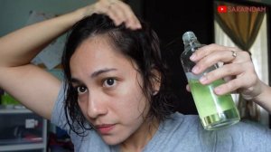 TREATMENT RAMBUT RONTOK PAKAI SUNSILK NR HAIR TONIC LOREAL EXTRAORDINARY | SARAH INDAH