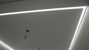 Обзор профиля для подсветки по контуру натяжного потолка