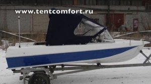Ходовые тенты для лодок, модельный ряд "Полурубка"