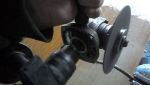 Насадка на дрель из старой болгарки