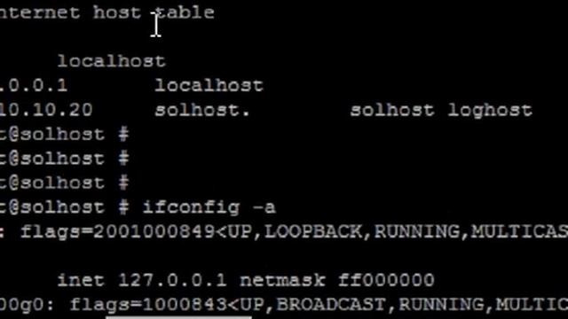 Solaris 10 - Change IP address without reboot смотреть онлайн