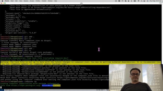 Building out an initial Drupal composer.ison смотреть онлайн