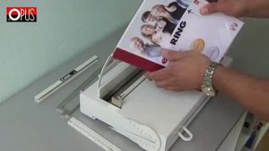 Переплет системой C-Bind на брошюровщике OPUS Atlas 190