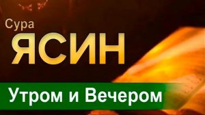 🔊 Красивый Коран, Сура "Ясин, "Утром и Вечером_سورة يس_Очень Сложные проблемы будут решены