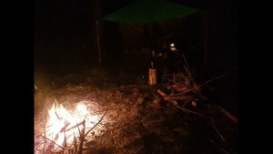 №2. Обустройство лагеря. Участок в тайге. Благоустраиваюсь. Строю под землёй.
