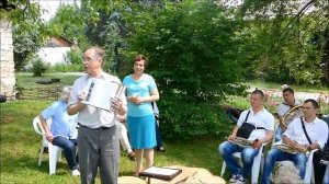 Николай Бурляев в домике Лермонтова в Пятигорске