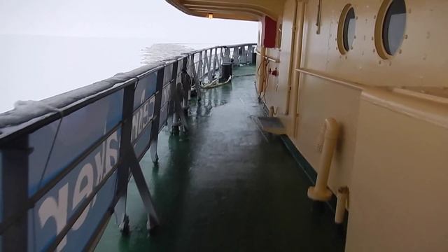 A day on the Icebreaker Sampo - Kemi, Finland 13.02.2014 смотреть онлайн