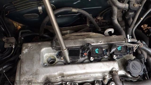 How to replace ignition coil Toyota Avensis. Years 2000 to 2015 смотреть онлайн