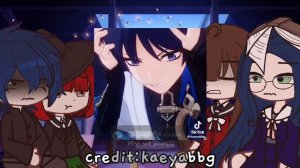 Drv3 react to Kokichi as Scaramouche //my au//credits in the video//drvxgenshin//pt.2?