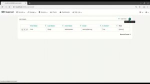 Apache Superset-How to Add or edit Users and  Assign roles to Users