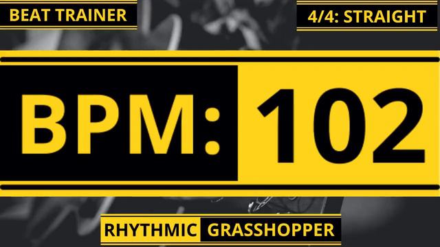 beat trainer | 102 bpm | constant | standard groove смотреть онлайн