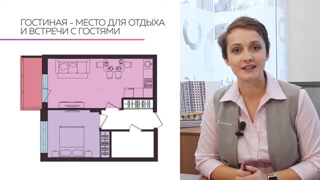 Квартира с одной спальней в Современнике, планировка 1Б смотреть онлайн