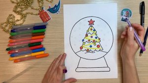 Новогодний шар рисунок. Новогодние игрушки рисунки. Легкие новогодние рисунки. Рисунки маркерами