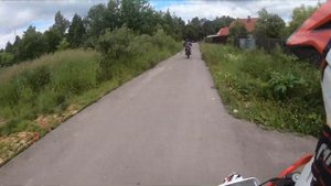 Покатушка на Kayo krz140 с Motoland Blazer 250!!!