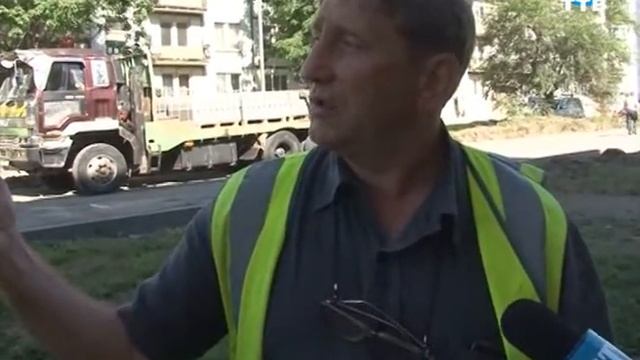 ремонт дороги по Белашева смотреть онлайн