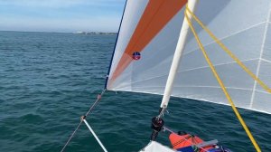 Вынос галсового угла геннакера вперед  Часть 2