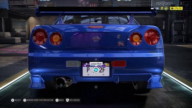 Need for Speed HEAT | Brian's Skyline R34 Build Tutorial! смотреть онлайн