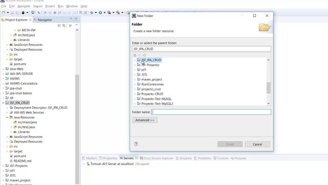 Cómo crear un CRUD en Java Web JSF, JPA, Maven (Base de Datos y persistencexml) смотреть онлайн
