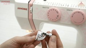 Обзор швейной машины JANOME pink 25