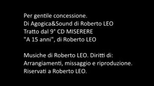 A 15 anni di Roberto LEO