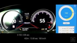 2019 360 hp BMW X3 M40i G01 0-100, 100-200, 1/4 mile acceleration, dragy racelogic