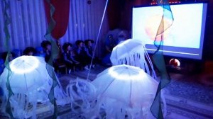 Танец медуз на новогоднем утреннике 2018 в старшей группе Муз  рук  Максюта Г  В