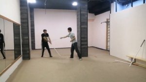 джедайский тренировочный бой в свободном стиле