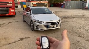 Авто запуск с штатного ключа Hyundai Elantra AD с Pandora Dx4gs plus