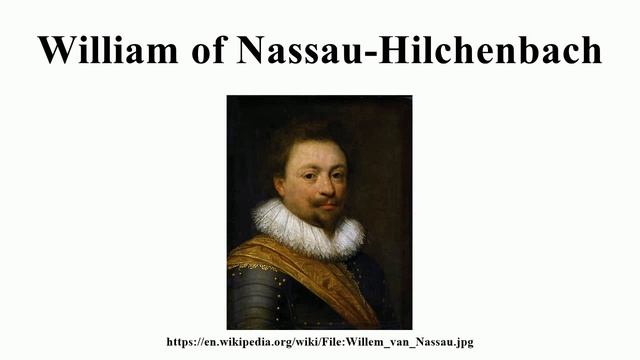 William of Nassau-Hilchenbach смотреть онлайн