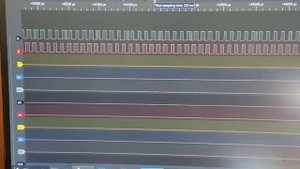 Проверка диска инкрементального энкодера с помощью логического анализатора(upd сдохла 93c66)