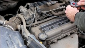 Chevrolet Aveo Шевроле Авео 2009 года Замена свечей зажигания