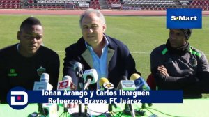 Me convencio el proyecto del Club: Carlos Ibarguen Refuerzo Bravos