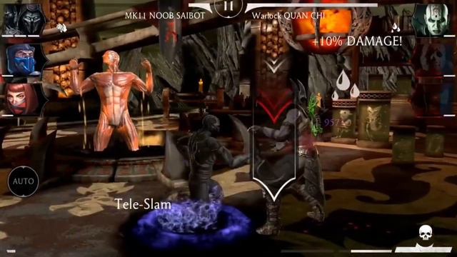 MK MOBILE NOOB SAIBOT GAMEPLAY [OFFICIAL MORTAL KOMBAT MOBILE NOOB SAIBOT GAMEPLAY TRAILER]