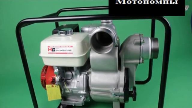 Мотопомпа бензиновая Daishin SWT-100HX смотреть онлайн
