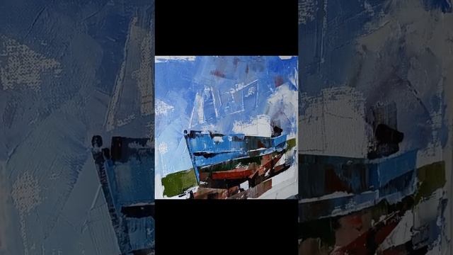 Серія РИБОЛОВНІ ЧОВНИ частина 1 | Series FISHING BOATS part 1 | Demo Painting |