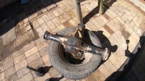 Мини трактор переломка своими руками узел перелома,полуоси,рама!!!